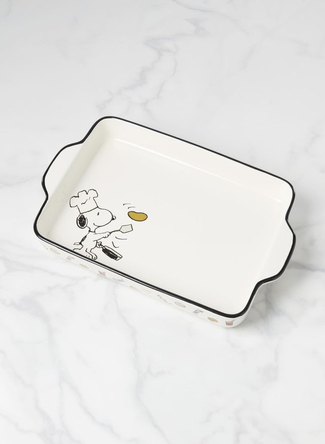 Lenox 897686 Chef Snoopy Rectangular Baker - Image 2
