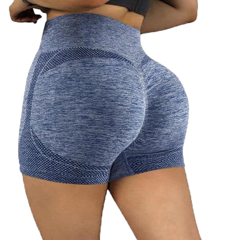 SSoShHub Store SSoShHub Women's High Waist Running Shorts for Gym, Yoga, and Sports - Stretchable and Breathable Activewear - Image 2