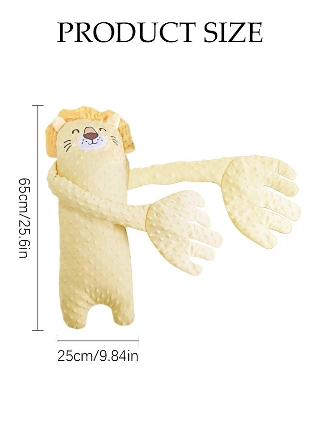 DUNISO Baby Patting Sleeping Toy with with Remote Control,Automatic Soothing Palm Hand,Startle Prevention Pat Pillow with Detachable red bean liner - Image 2