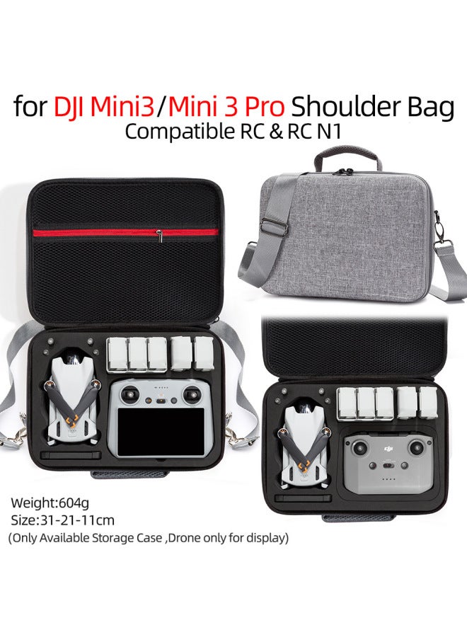 Suitable For DJI DJI Mini3 Cosmetics Bag Mini 3 Pro Long Battery Life Smooth Fly Set Bag Drone Bag 