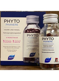 Phyto Phanere A Fortifying For The Hair Nails And Skin 120 Capsules  - Image 2