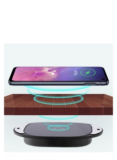 Generic Invisible Wireless Charger, Under Desk Wireless Charger, 10W Furniture Wireless Charging Board, 20Mm Long -Distance Wireless Mobile Phone Charger, Suitable for iPhone, for  Galaxy and for QI  - Image 1