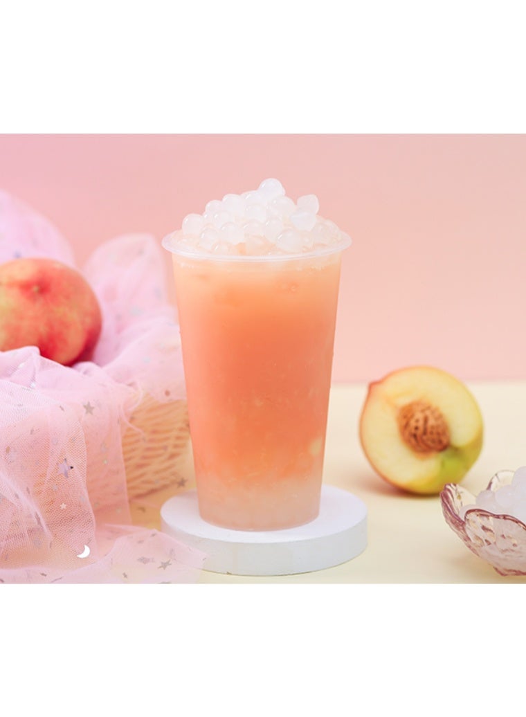 بوبينغ بوبا، نكهة الخوخ 1.25 كجم + نكهة الفراولة 1.25 كجم، مشروبات وحلويات، مواد خام خاصة بمتجر شاي بوبا بالحليب - Image 2