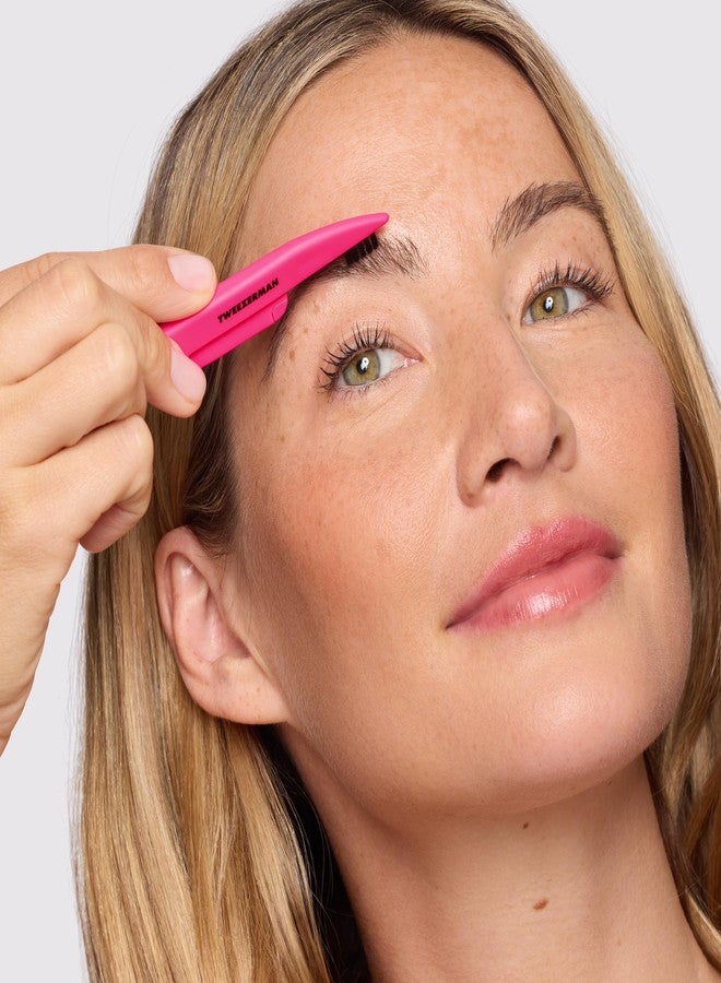 Tweezerman Pink & Black Mini Brow Rescue Kit - Image 4