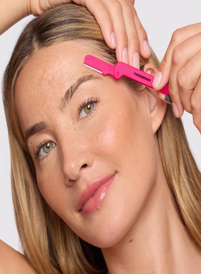 Tweezerman Pink & Black Mini Brow Rescue Kit - Image 3