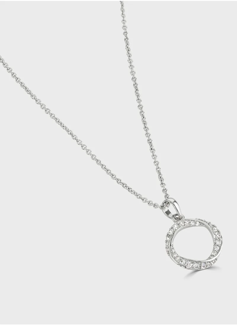 BUCKLEY LONDON Viennese Hoop Short Necklace