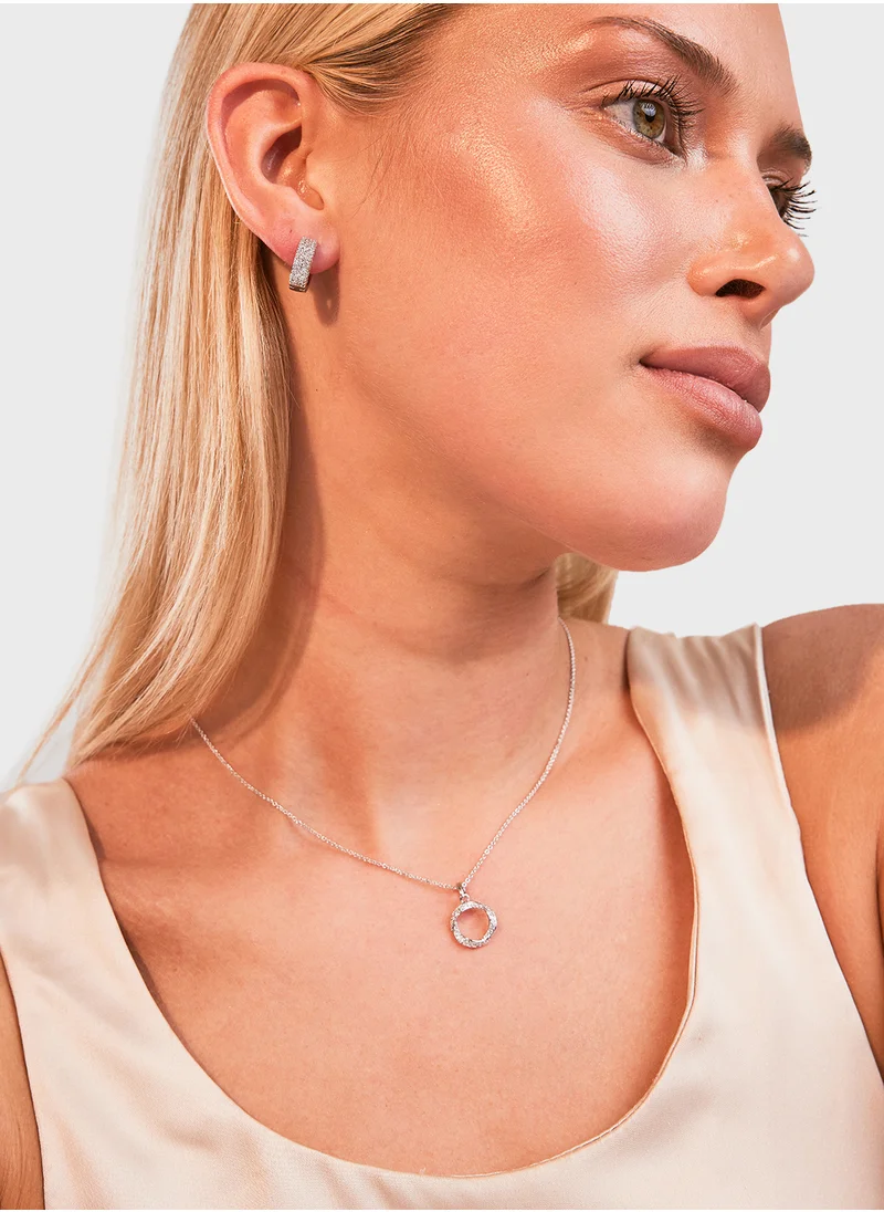BUCKLEY LONDON Viennese Hoop Short Necklace