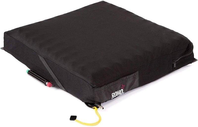 Roho High Profile Quadtro Select Wheelchair Cushion  18 x 16 Includes Pump Cover  Repair Kit
