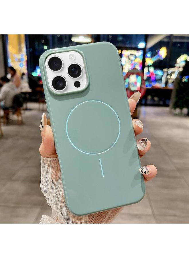 اس-توب جراب هاتف iPhone 16 Pro لامع من مادة TPU المقاومة للصدمات MagSafe - Image 2