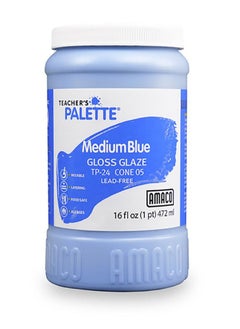 Amaco Glaze Tp-24 Pt Medium Blue