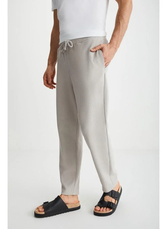 GRIMELANGE RAMADANP001 Beige Tracksuit Bottom