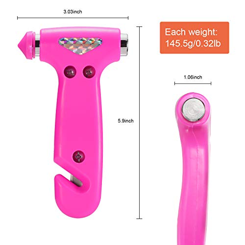 THINKWORK Car Safety Hammer Gift for Women, Three-in-One Tool with Window Breaker and Seat Belt Cutter, Safety Emergency Car Escape Tool for Family, Children. - Image 3