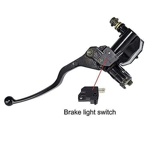 RCRBT 78 Motorcycle Brake Clutch Master Cylinder Reservoir levers Compatible with Suzuki DR200 GN250 GN125 GS125 DRZ GS RG Universal - Image 3