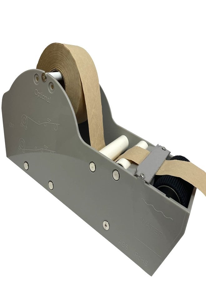 WELSTIK Water Activated Gummed Kraft Paper Tape Packaging Dispenser 3 Inch for Shipping, Carton and Box Sealing, Gray - Image 5