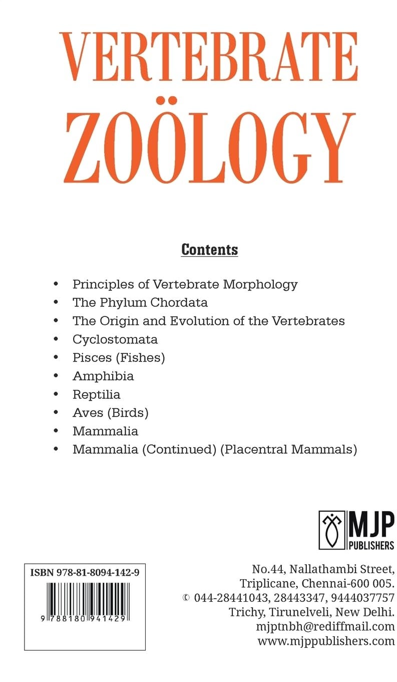 Vertabrate Zoology  - Image 2