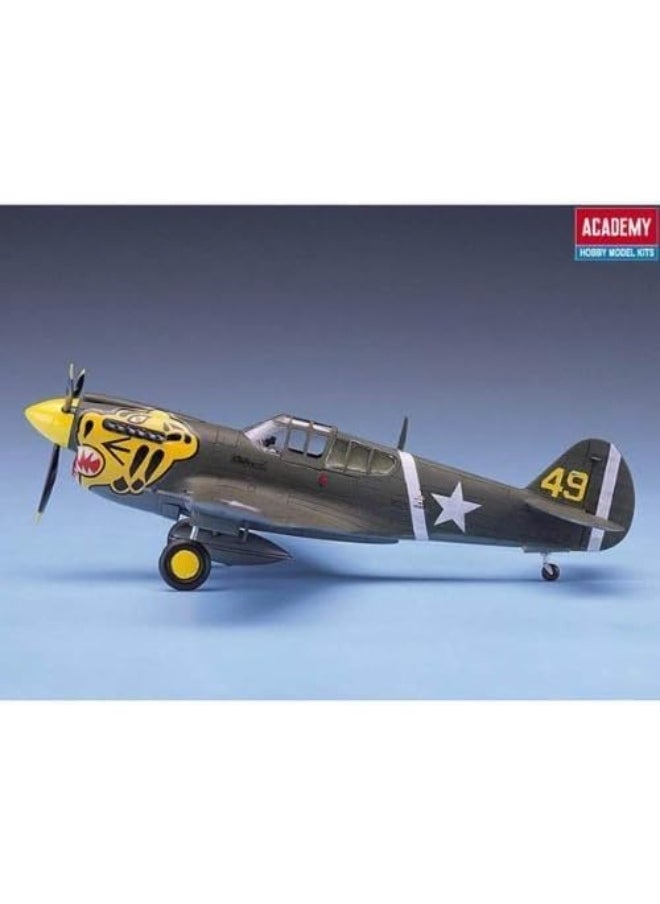 Academy Academy P-40E Warhawk Model Kit  - Image 3