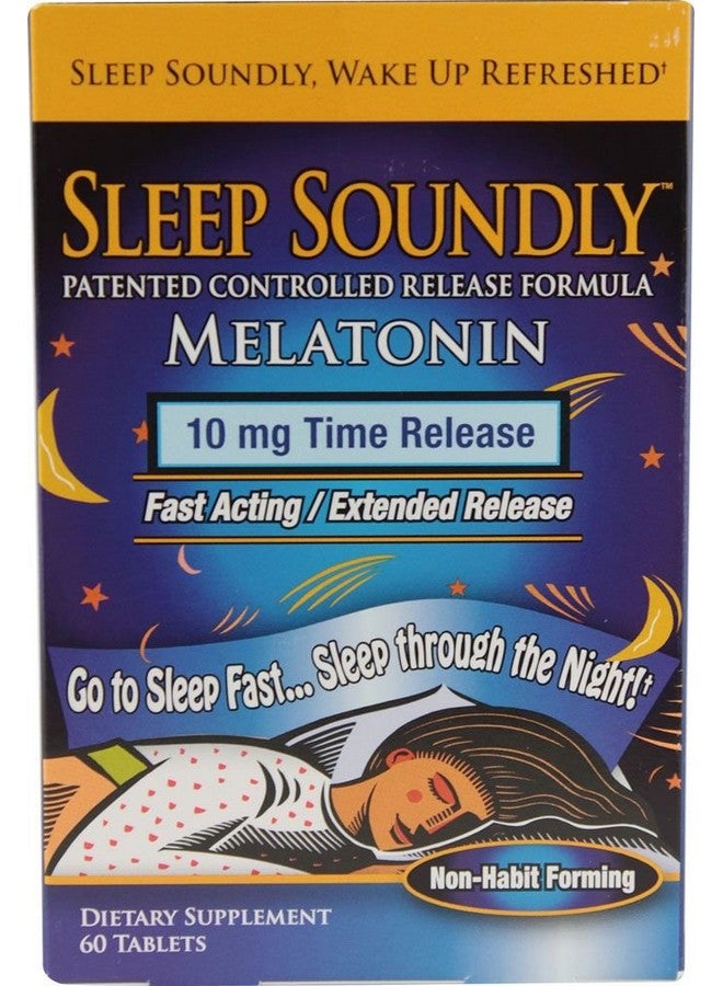 Windmill Health Products Sleep Soundly Melatonin - 10 mg - 60 Tablets