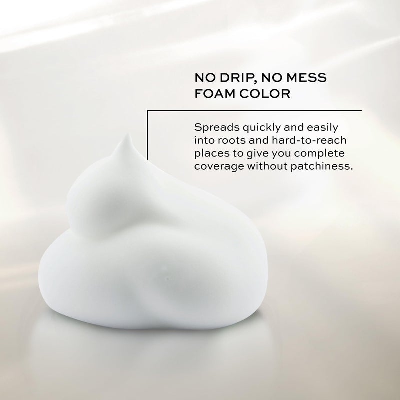 John Frieda Precision Foam Colour, Medium Natural Brown 5N, Full-coverage Hair Color Kit, Anti-Fade Gray Coverage, Deep Color Saturation Hair Dye, 1 Application - Image 3