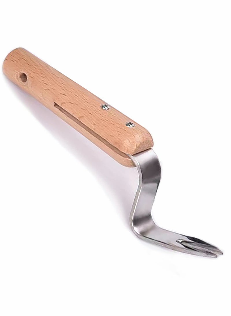 KASTWAVE Hand Puller Tool, V-Shape Manual  Puller, Root Lifter for Gardening & Farming, Stainless Steel Puller Hand Tool for Garden Caring to Remove Dandelions Thistles - Image 1