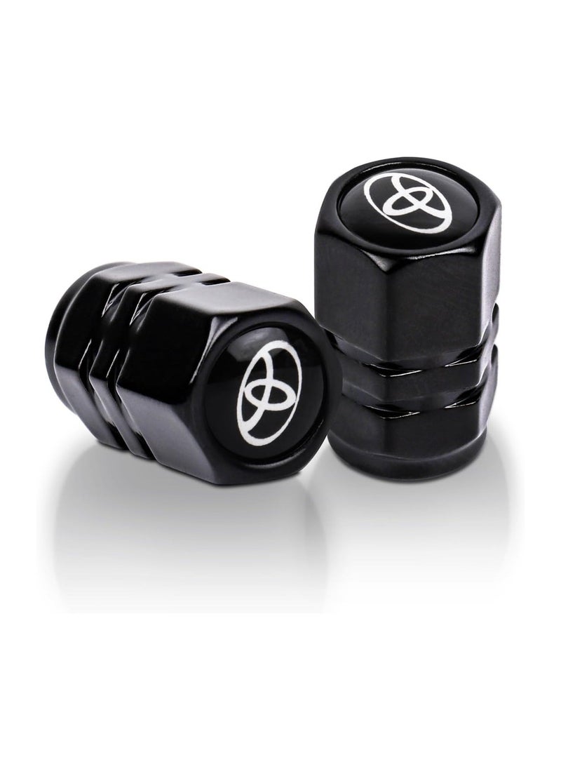 Generic 4 Pcs Set Tire Valve Stem Cover Premium Corrosion Resistant Aluminium Alloy Cap  - Image 4