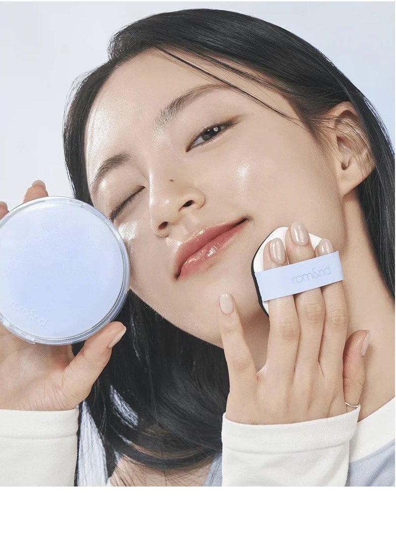rom&nd Bare Water Cushion 20g (04 beige 23),SPF 38 Healthy hydrated, Instant hydration, Comfortable skin, Long lasting
