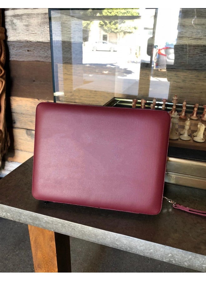 WE Games Backgammon Set, Board Games for Adults - Travel Games - Magnetic with Burgundy Leatherette Backgammon Board and Carrying Strap - Travel Backgammon Sets for Adults - Image 2