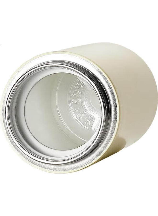 Uka Mini Pocket Cup Small Capacity Insulated Stainless Steel Ceramic Men And Women Compact Portable Water Cup White 220Ml - Image 1
