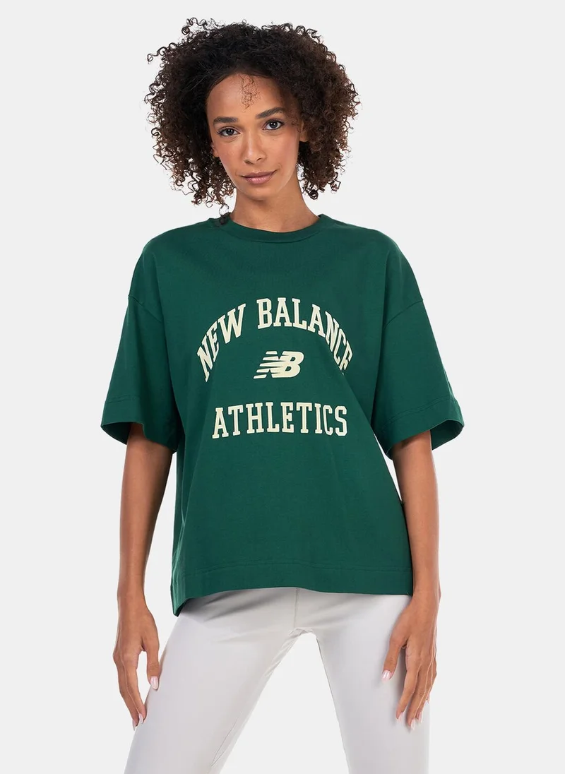New Balance Women's Athletics Varsity Boxy T-Shirt