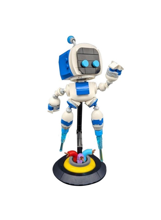 MOC-196011 Astro Robot Astro Bot Small particle children's puzzle assembly building block model  - Image 1