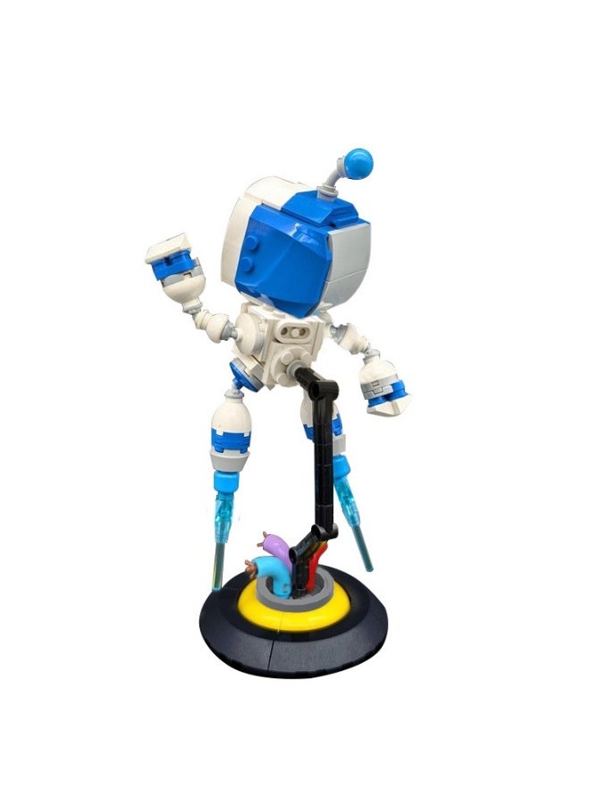 MOC-196011 Astro Robot Astro Bot Small particle children's puzzle assembly building block model  - Image 2