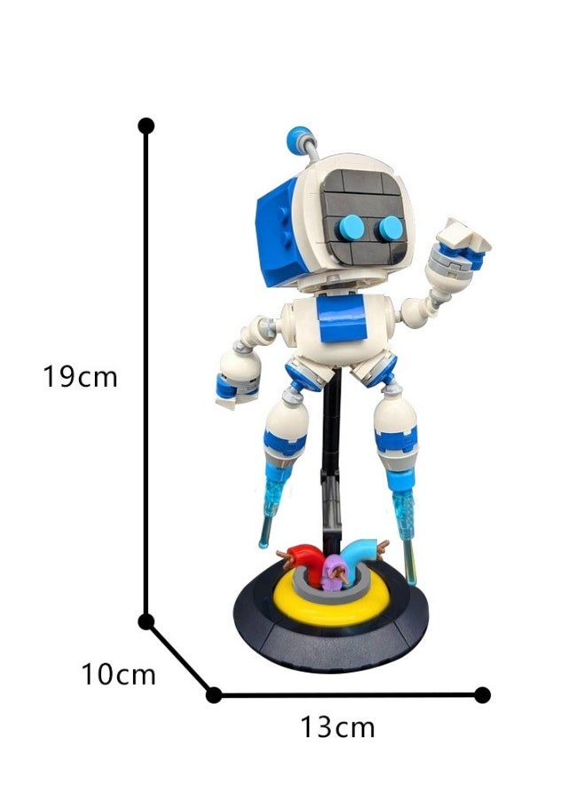 MOC-196011 Astro Robot Astro Bot Small particle children's puzzle assembly building block model  - Image 3