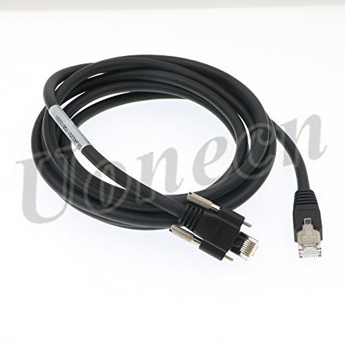 Uonecn Data Transmission GigE Cat6 Cable RJ45 Plug Ethernet for CCD Industrial Camera 3 Meters - Image 1