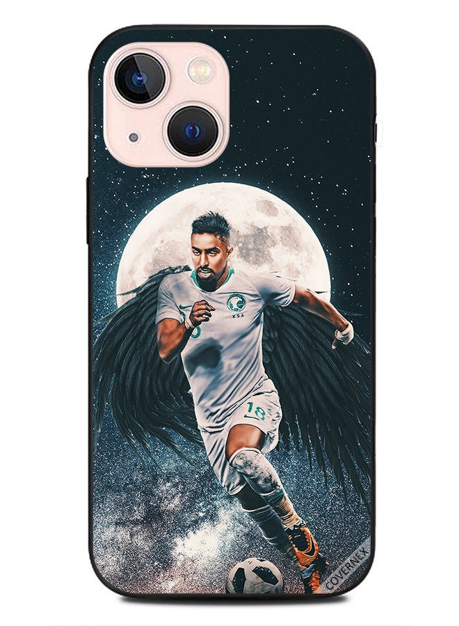 Covernex Protective Case Cover For Apple iPhone 13 Mini Salem Al Dawsari Carrying Football - Image 1