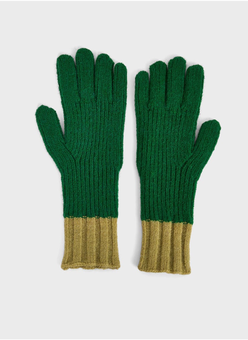 Ginger - Color Block Winter Glove - Image 1