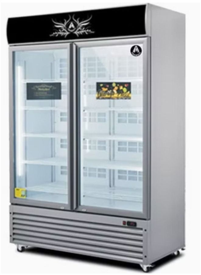 SULSHA Emelcold 2 Door Showcase Chiller 885 Liters Model: ME-D10-N  - Image 1