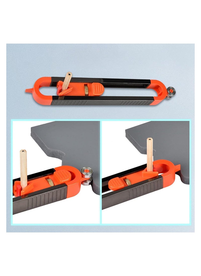 Y&D - SYOSI, Precise Contour Scribe Tool with Pencil, for Woodworking Edge Corner Measuring - Image 1