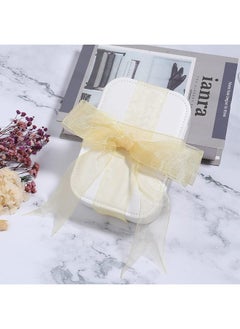 Ocean 2cm x 45 Meters Sheer Organza Ribbon Gold Chiffon Ribbon for Crafting, Gift Wrapping, Party Favors, Wedding Bouquet Crafts, Bow Making, Bouquets, Sewing Projects & Craft Supplies  - Image 3