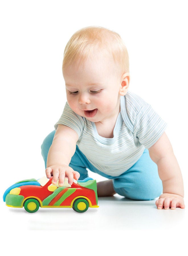 Moon Dough Creation Car Set For 3 Years And Above – 6 X 28 G - Image 4