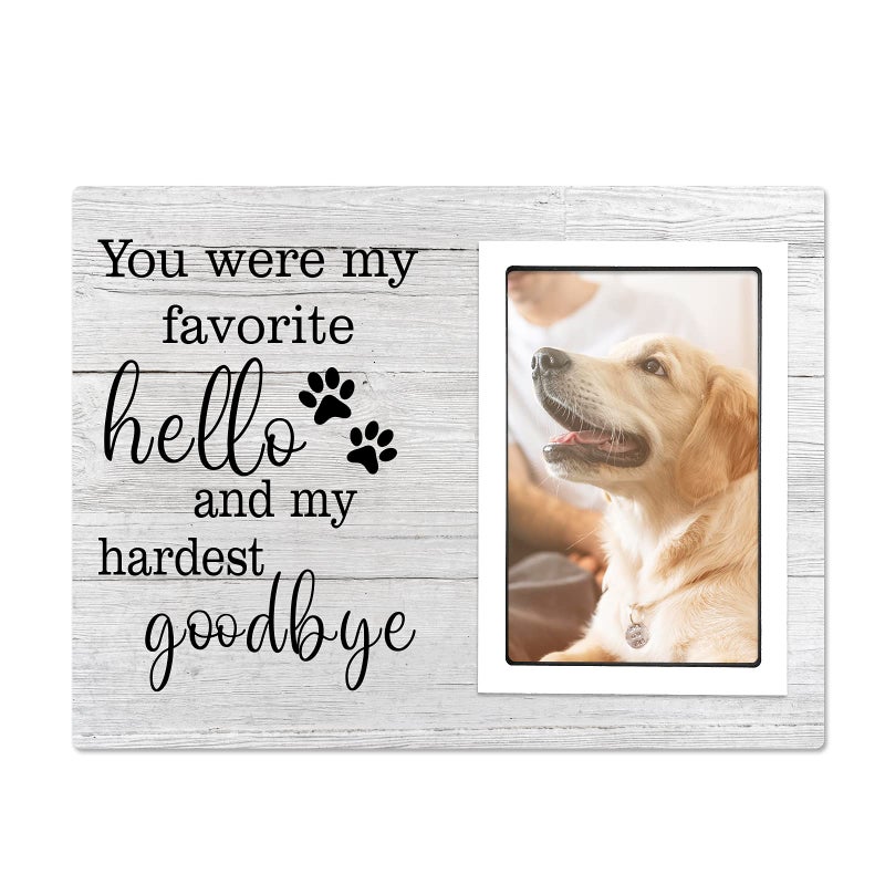 SteadStyle Dog Memorial Gifts for Loss of Dog, Pet Memorial Gifts, Loss of Dogs Sympathy Gift, Pet Loss Remembrance Bereavement Gift, In Memory of Dogs Sympathy Picture Frames (4x6) - Image 1
