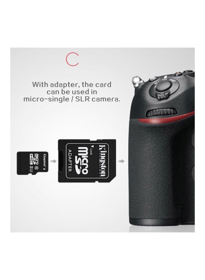 NIBEMINENT Class 10 MicroSD Memory Card With Adapter Black  - Image 5