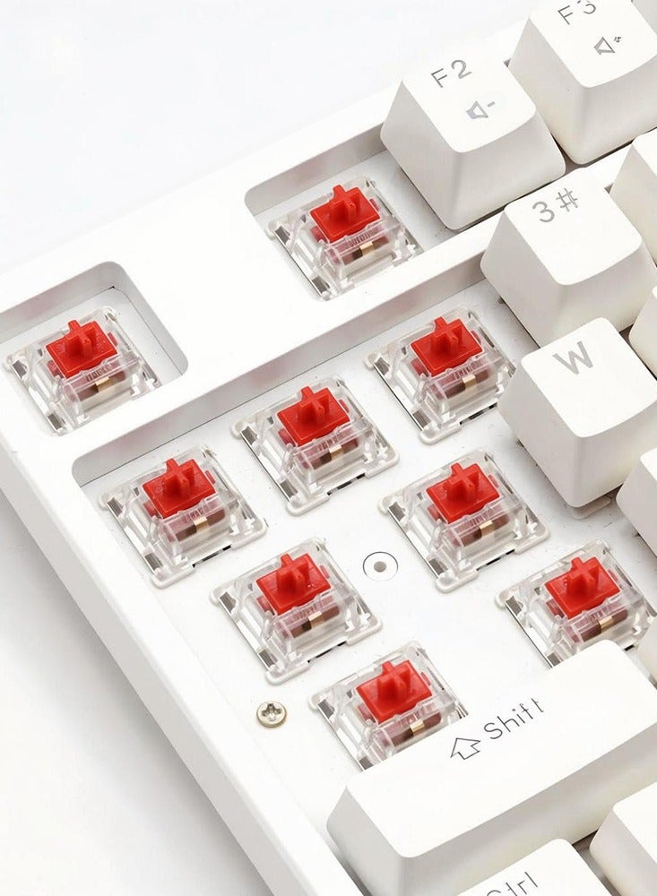 110pcs Outemu Keyboard Switch 3Pin Linear Tactile Clicky Switches for Mechanical Keyboards Red  Switch  - Image 5