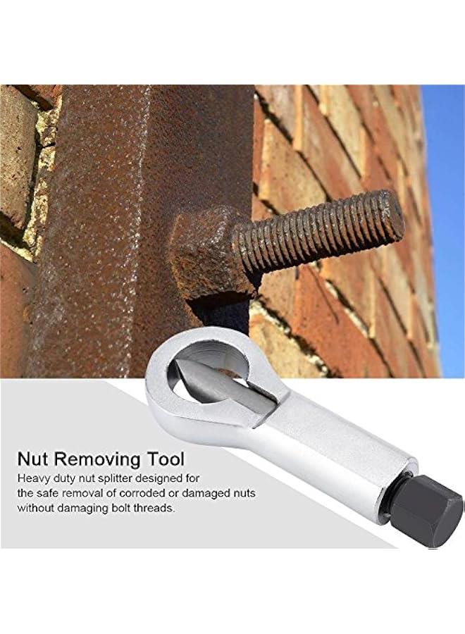 اداة تقسيم الصواميل شديدة التحمل والكسور والتالفة والمتآكلة، اداة تقسيم الصواميل العالقة والصدا العالقة، مجموعة عالمية لازالة تكسير المكسرات (#2) - Image 2