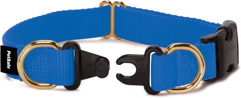 PetSafe KeepSafe Break-Away Collar for Dogs - Adjustable, Durable, and Outdoor-Safe - Large Size - Royal Blue - Image 1