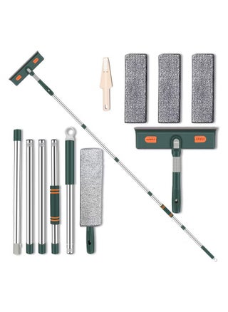 210cm Extendable Window Cleaning Equipment 2 in 1 Window Cleaning Kit, Cleaning Pole and Window Squeegee Cleaner with Bendable Head for Cleaning High Windows - pzsku/Z4B062C3D24F847BFB79DZ/45/_/1733642031/f1b69388-b598-40a5-959c-c40d01ae11b2