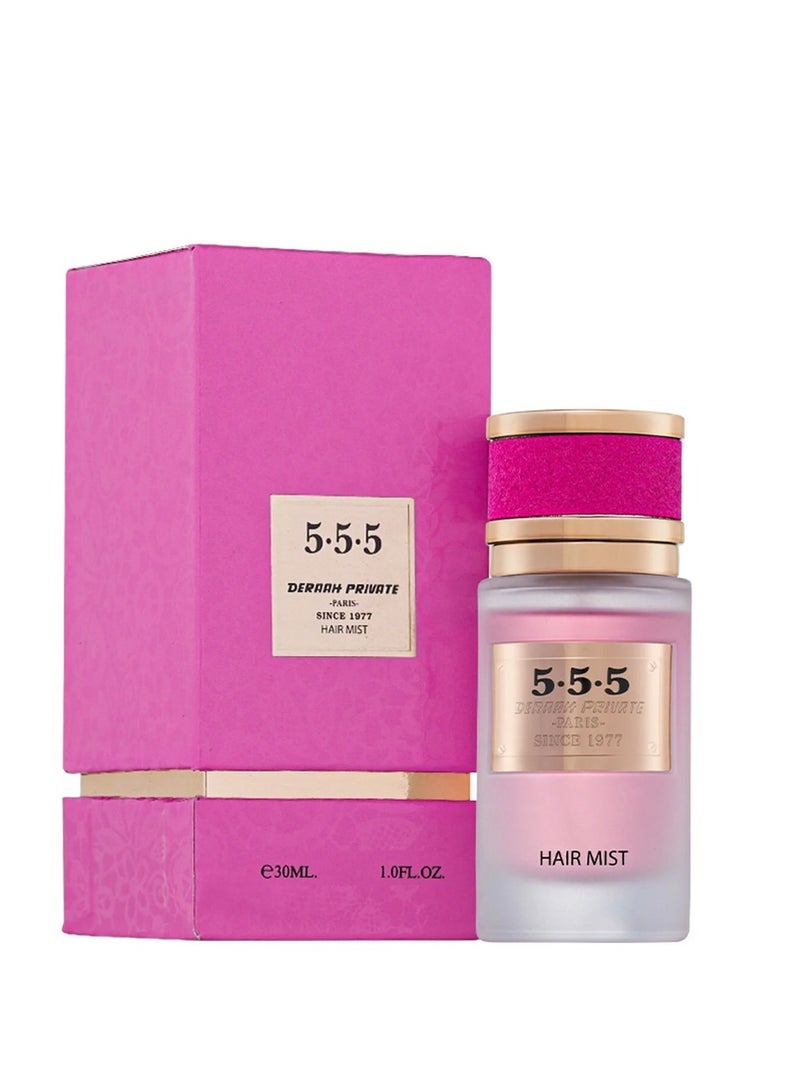 Deraah Private 555 Hair Mist 30 ml - Image 1