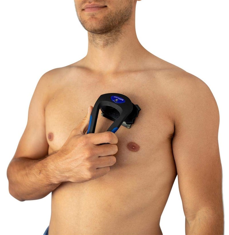 Bakblade Body Grooming, Bodblade Ergonomic Shaver, Shaving Chest, Arms & Stomach Region - Image 2