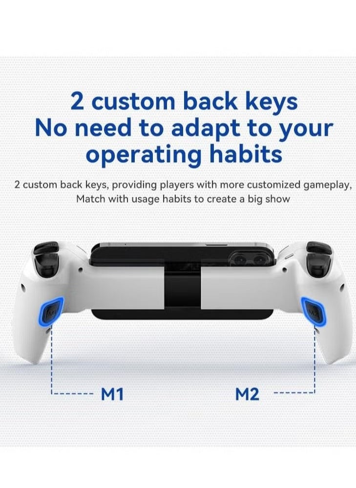 BORTONY Mobile Gaming Controller D9 Mobile Phone Stretching Game Controllers for iOS Android Tablet Advanced Mobile Gaming Controllers Enhance Your Gaming Experience  Play PlayStation XBOX Steam Fortnite Apex  - Image 5