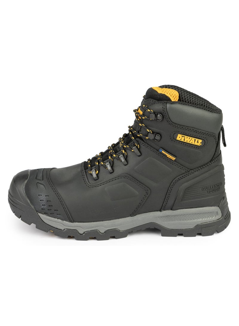 DEWALT Bulldozer Men's Steel Toe Waterproof Safety Work Boots - Black - Image 1