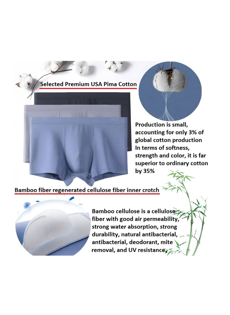 Generic 2 Pieces Mens Tagless Boxer Briefs  - Image 5