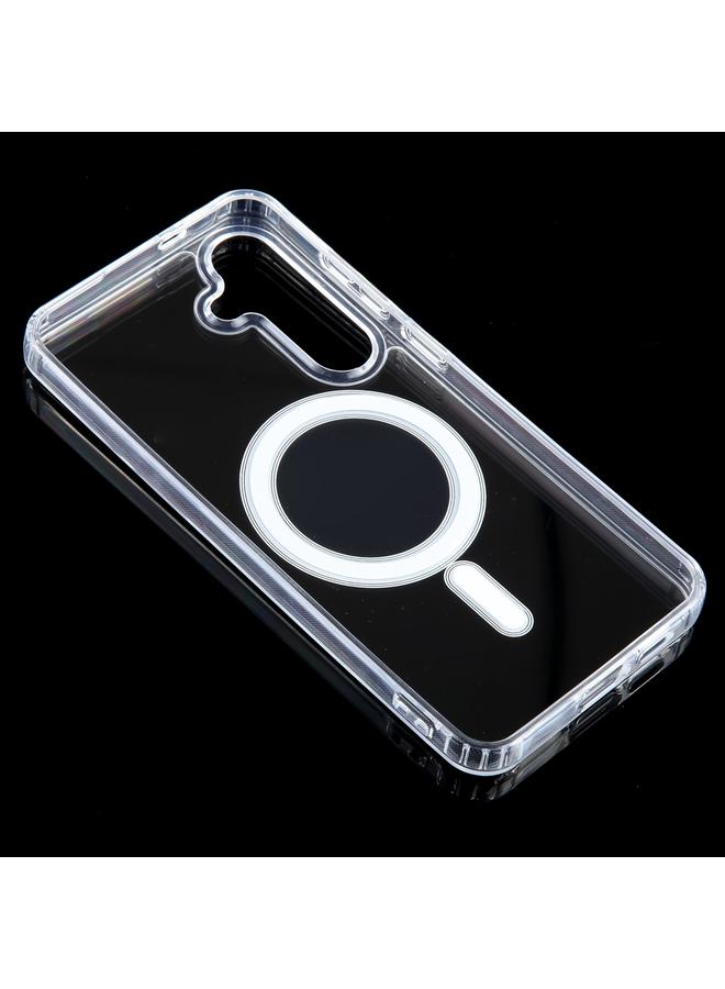 S-TOP Case For Samsung Galaxy S24+ 5G MagSafe Clear Acrylic PC +TPU Phone Case - Image 3